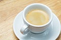 Espresso coffee closeup Royalty Free Stock Photo