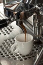 Espresso coffee machine Royalty Free Stock Photo