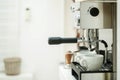Espresso coffee maker Royalty Free Stock Photo