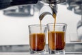 Espresso coffee shot Royalty Free Stock Photo
