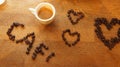 Espresso Cup Love Royalty Free Stock Photo