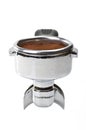 An espresso machine group head Royalty Free Stock Photo