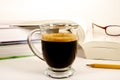 Espresso Study Break Royalty Free Stock Photo