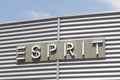 Esprit logo on a facade