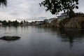 Esquimalt, British Columbia, Canada, October 11th, 2025: Saxe Point Beachv Royalty Free Stock Photo