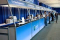 ESRI User Conference 2010 Registration Area Royalty Free Stock Photo
