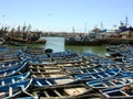 Essaouira, harbor of the atlantic ocean in Morocco
