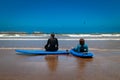 kitesurfing on the ocean beach