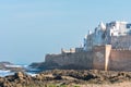 Essaouira Morocco Buildings Surrounded by a Fortified Wall Royalty Free Stock Photo