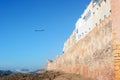 Fortified walls around Essaouira Royalty Free Stock Photo