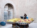 Moroccan street vendor in Essaouira