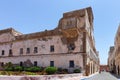 ESSAOUIRA, MOROCCO - JUNE 10, 2017: Old historical architecture in the center of Essaouira former Portuguese name Mogador