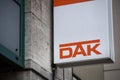 Essen, North Rhine-Westphalia/germany - 18 10 18: dak sign in essen germany Royalty Free Stock Photo