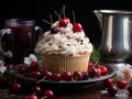 essence of cranberry cupcakes