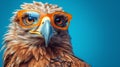 Generative AI, Cool Eagle: A Majestic Avian with Style