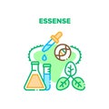 Essence Oil Vector Concept Color Illustration Royalty Free Stock Photo
