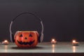 Essential accessory of Happy Halloween decorations festival and music concept