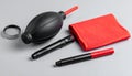 Essential Camera Cleaning Kit for Photographers Royalty Free Stock Photo