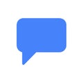 Essential Chat Bubble Icon for Digital Conversations Royalty Free Stock Photo