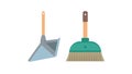 Essential Cleaning Tools Icon Set, vector design Generative AI Royalty Free Stock Photo