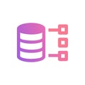 Essential Database Icon for Data Solutions Royalty Free Stock Photo