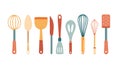 Essential Kitchen Utensils Collection, vector design Generative AI Royalty Free Stock Photo