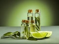 The essential oil of lime oil