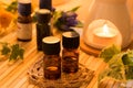 Essential oils for aromatherapy treatment