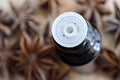 Essential star anise oil Royalty Free Stock Photo