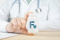 Essential supplement Iron Fe for heart human. doctor recommends taking ferrum. doctor talks about Benefits of iron ferrum. Fe -