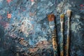 Essential tools and equipment for professional home decorating and painting projects Royalty Free Stock Photo