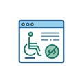 Essential Web Accessibility Icon for Usability