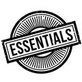 Essentials rubber stamp