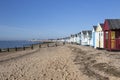 Essex coast from Thorpe Bay to Southend-on-Sea, Essex, England Royalty Free Stock Photo