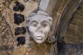 Exterior Sculpture at Waltham Abbey Royalty Free Stock Photo