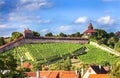 Esslingen am Neckar, Germany, scenic view of the medieval town center Royalty Free Stock Photo