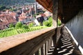 Esslingen am Neckar views from Castle Burg near Stuttgart, Baden