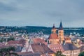 Esslingen am Neckar views from the Castle, Germany Royalty Free Stock Photo