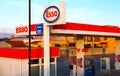 ESSO Gas Station. ESSO is a brand of ExxonMobil