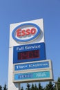 Esso gas station