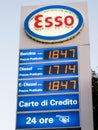 Esso Petrol Station in Rome