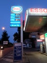 Esso Petrol Station in Rome