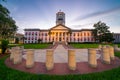 Establishing photo of Florida State Capitol Building Downtown Tallahassee Royalty Free Stock Photo