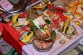 Establishment of Navagraha Puja by Pandit in Indian wedding