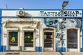 establishment or tattoo shop TATTOO SHOP, city of LoulÃ© in the Algarve region