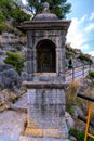 Cullera castle path number one one of fourteen historic religious structures on the pathy up the hill