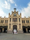 Main facade of the main railway station of Valencia, EstaciÃÂ³n del Norte