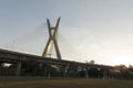 Estaiada bridge, Sao Paulo, SP, Brazil Royalty Free Stock Photo