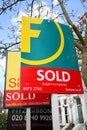 Estate Agent Signs Royalty Free Stock Photo