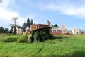 The estate of the baron von-Derwis in Kiritsakh. Nowadays tubercular sanatorium. Ryazan region. Royalty Free Stock Photo